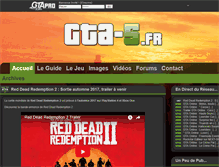 Tablet Screenshot of gta-5.fr